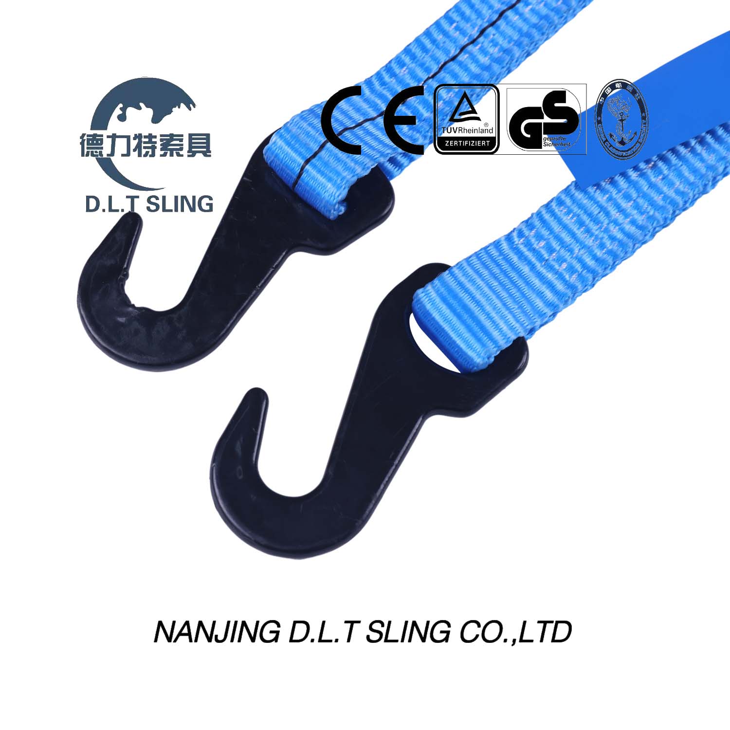 Ratchet Tie Down with lobster buckle Ремешок с трещоткой и пряжкой-карабином