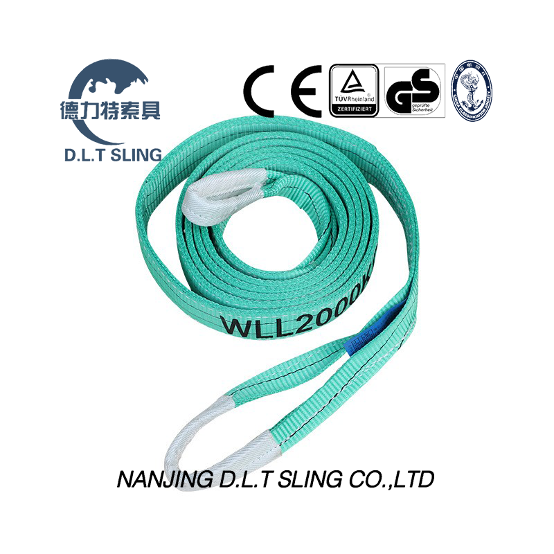 DLT Sling 2t Eye Eye-Eye-синтетические подъемные строки