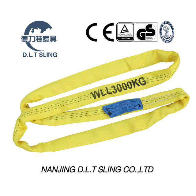 DLT Sling 3ton Round Sling Braps для подъема
