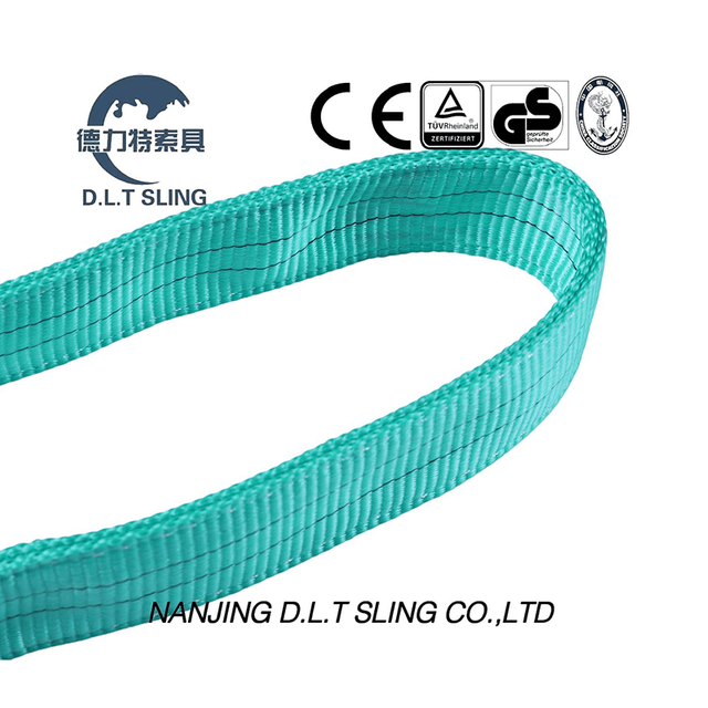DLT Sling 2t Eye Eye-Eye-синтетические подъемные строки