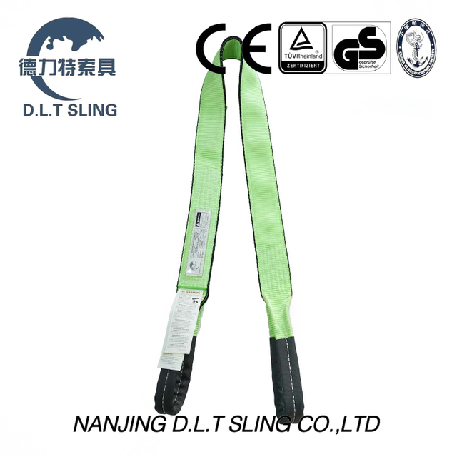Буксирные ремни с CE, сертификатами GS Fluorescent Green