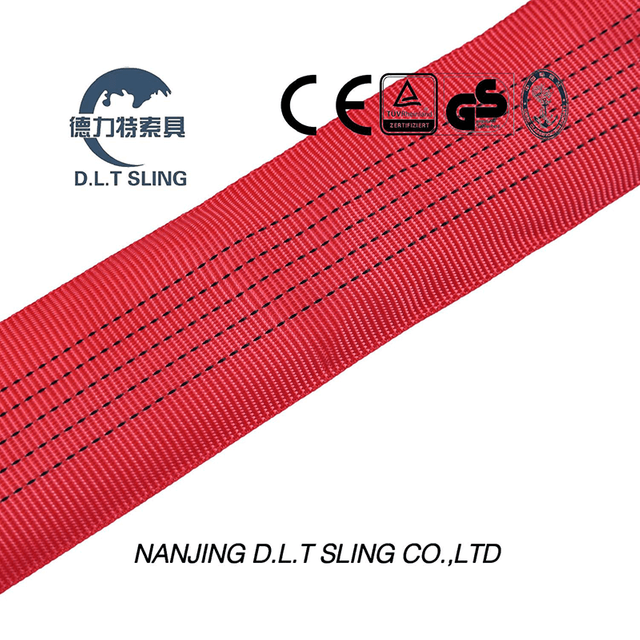 DLT Sling 5T полиэфирной круглой подъемной строчки