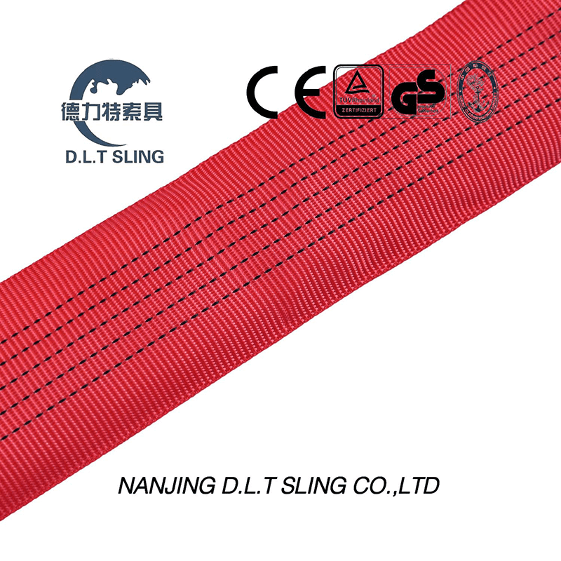 DLT Sling 5T полиэфирной круглой подъемной строчки