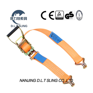 Dlt Sling Ratchet Tie Down с двойным J крючком